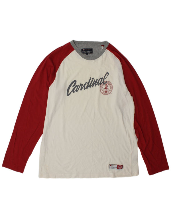 Champion Herren St. Louis Cardinals Graphic Top Langarm XL Weiß