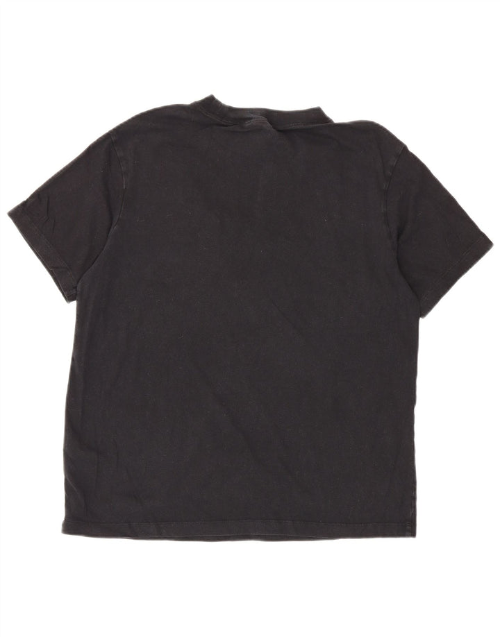 Nike Herren-T-Shirt mit Grafik, Größe S, schwarze Baumwolle
