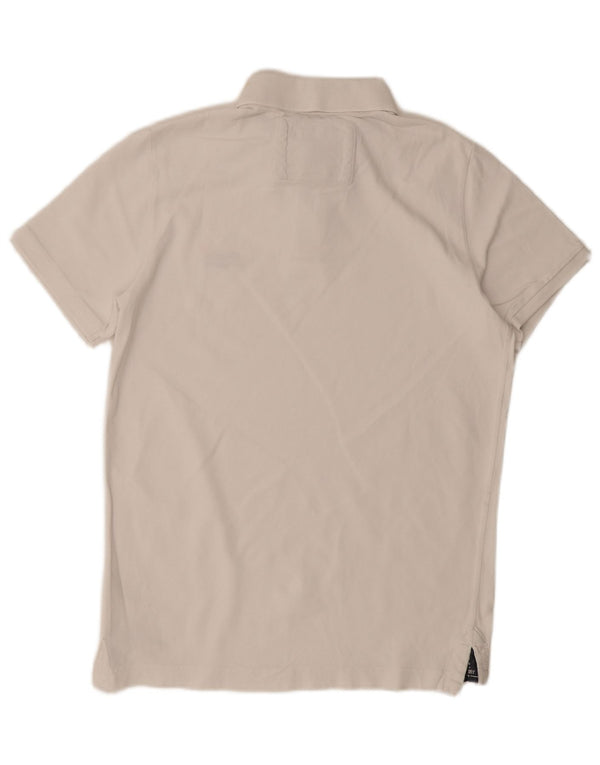 Superdry Herren-Poloshirt mit klassischer Passform, XL, weiße Baumwolle