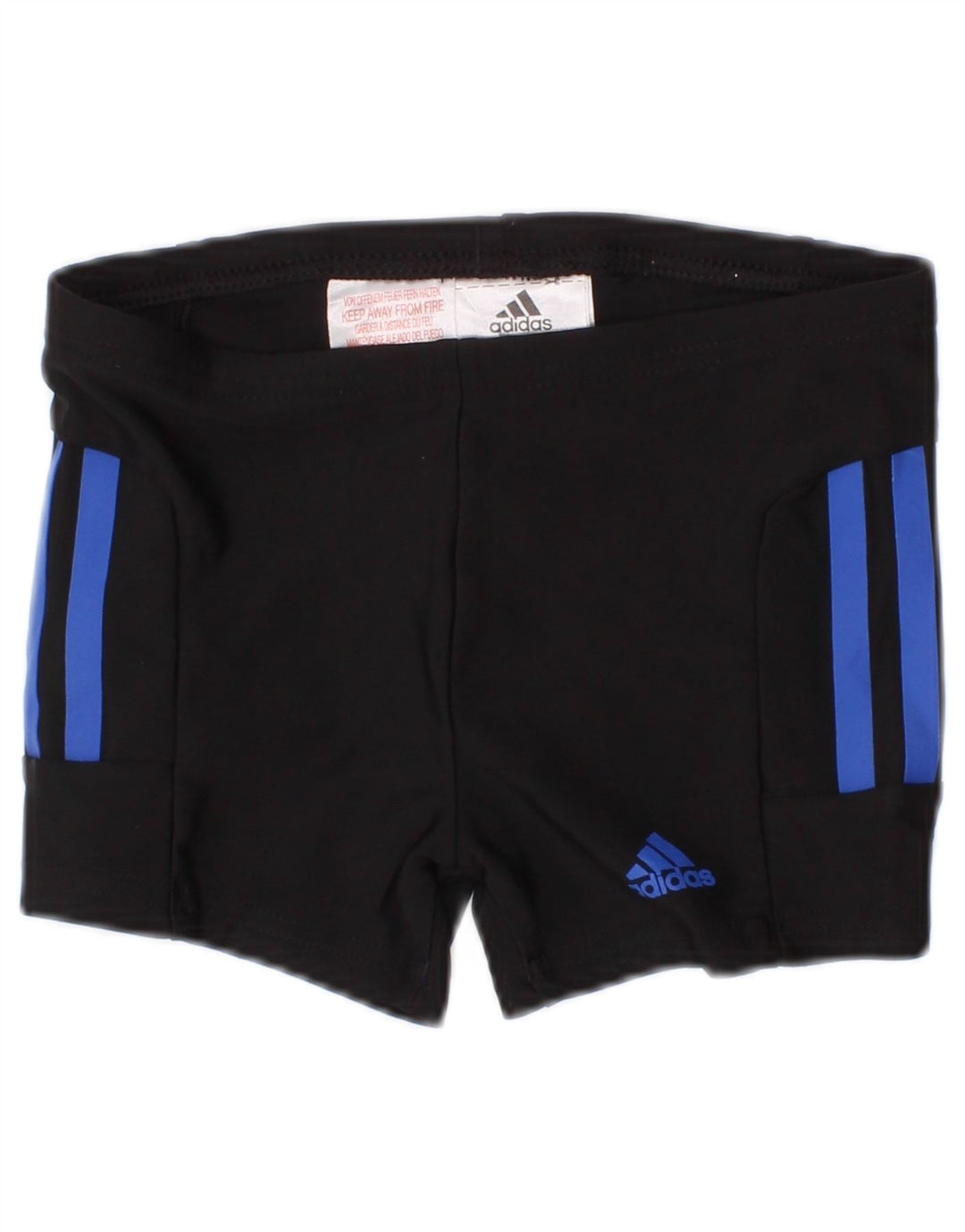 Adidas Sportshorts für Jungen, 3–4 Jahre, schwarzes Polyester