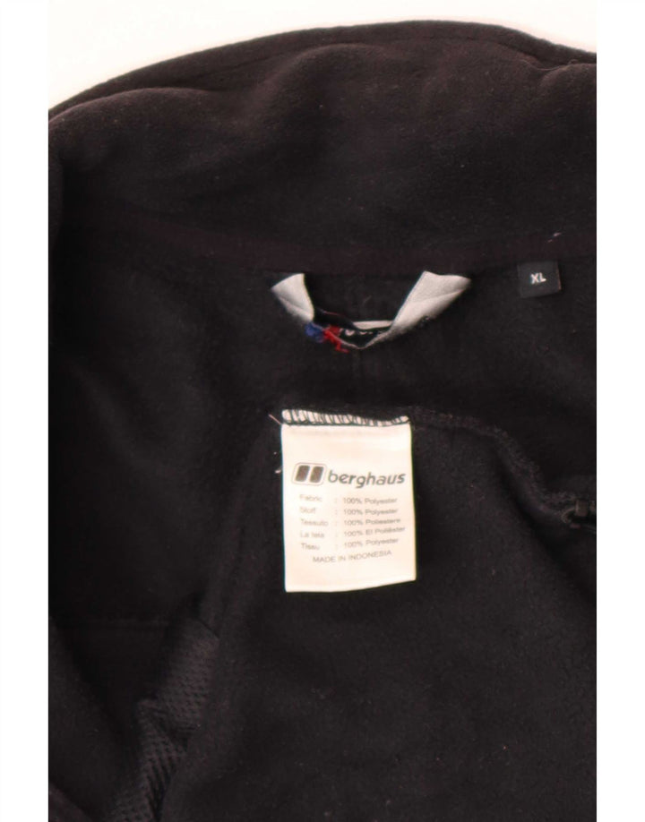 Berghaus Herren Fleecejacke UK 42 XL Schwarz Polyester