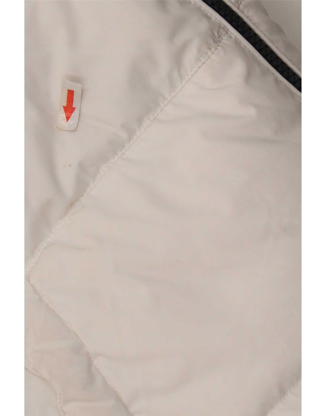 Tommy Hilfiger Herren-Jacke mit Kapuze, gepolstert, UK 38, Mittelweiß, Polyester