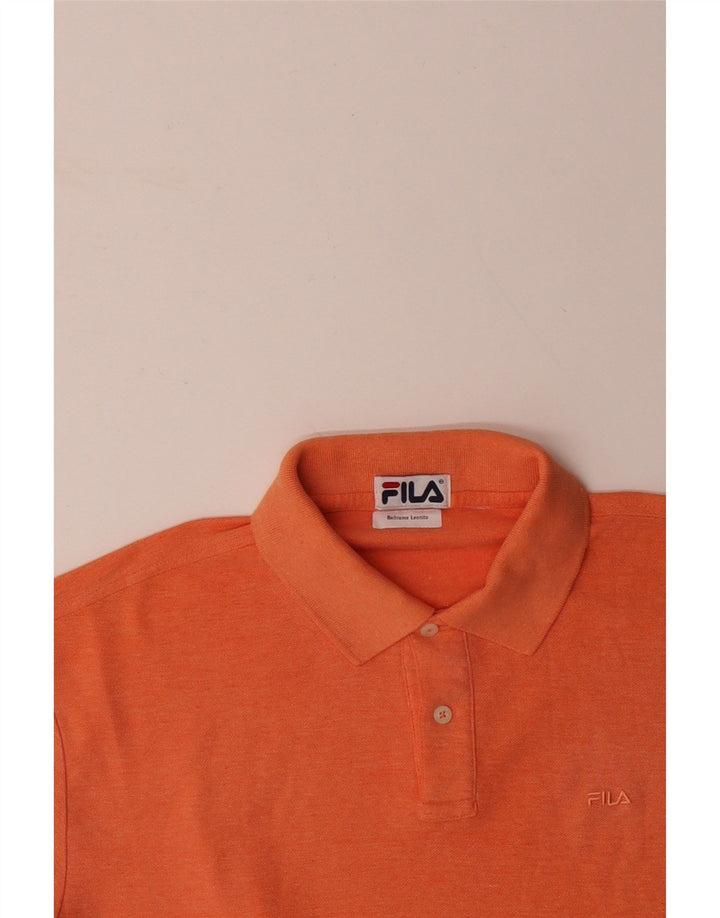 FILA Herren Poloshirt XL Orange