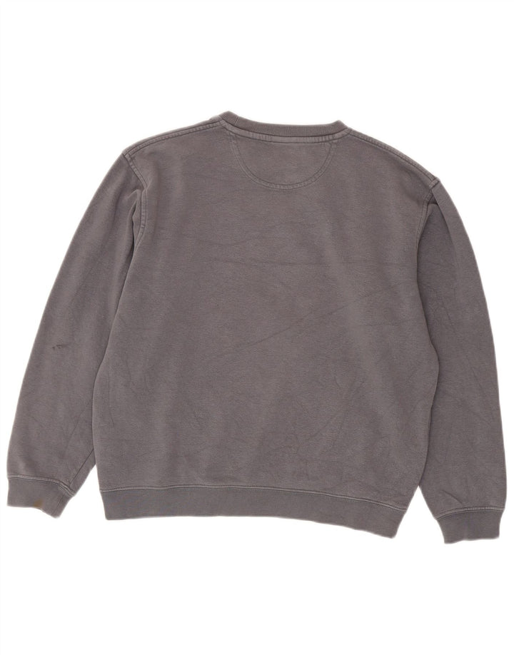 Nike Sweatshirt-Pullover für Jungen, 12–13 Jahre, Größe L, Grau, Baumwolle