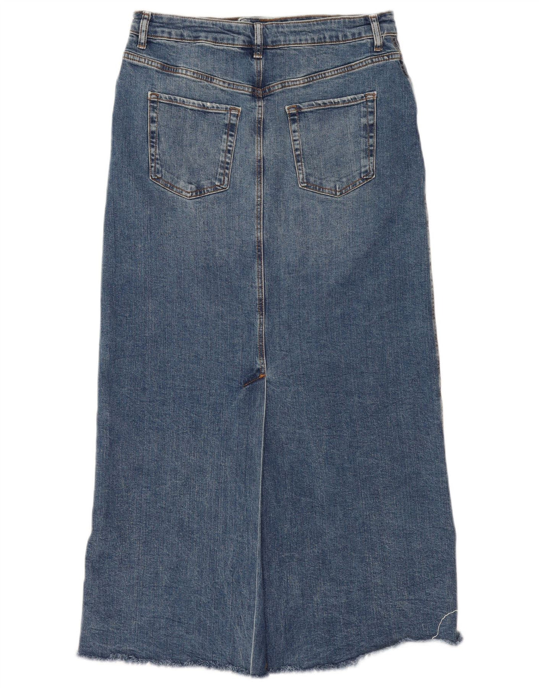 Zara Damen Jeansrock XL W32 Blau