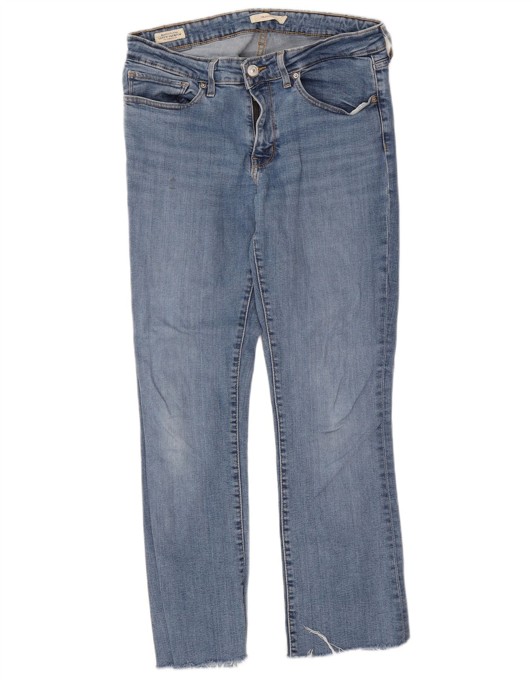 Levi's Damen 715 Bootcut Jeans W30 L27 Blaue Baumwolle