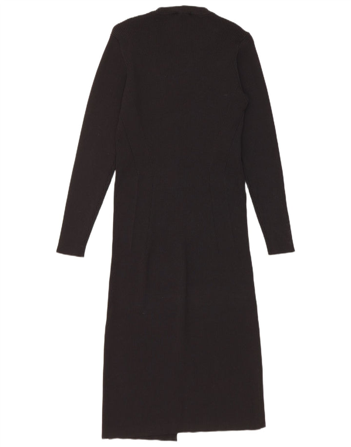 Coast Damen-Pulloverkleid, Gr. 46, Größe L, aus schwarzem Nylon