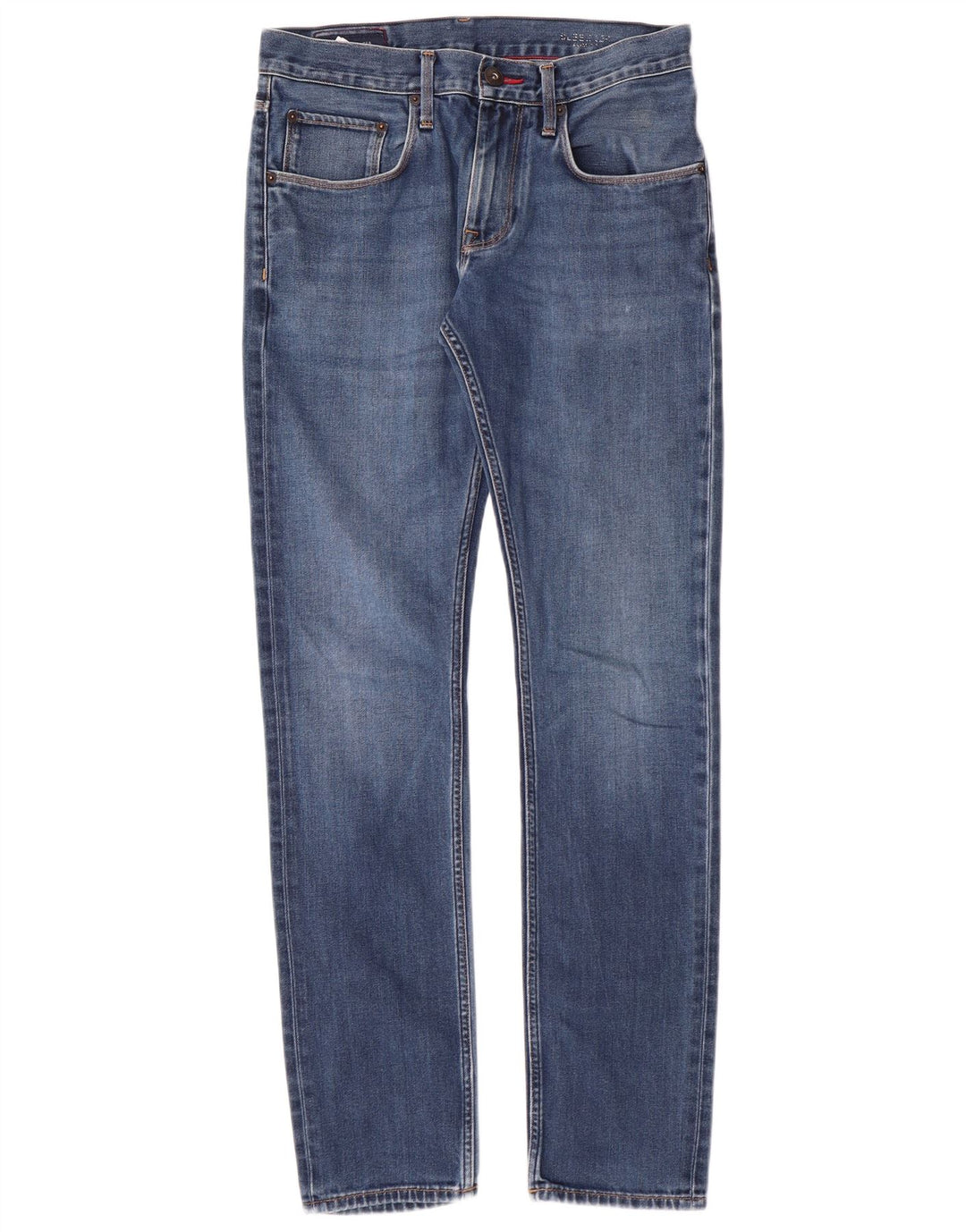 Tommy Hilfiger Damen Slim Jeans W32 L32 Blaue Baumwolle
