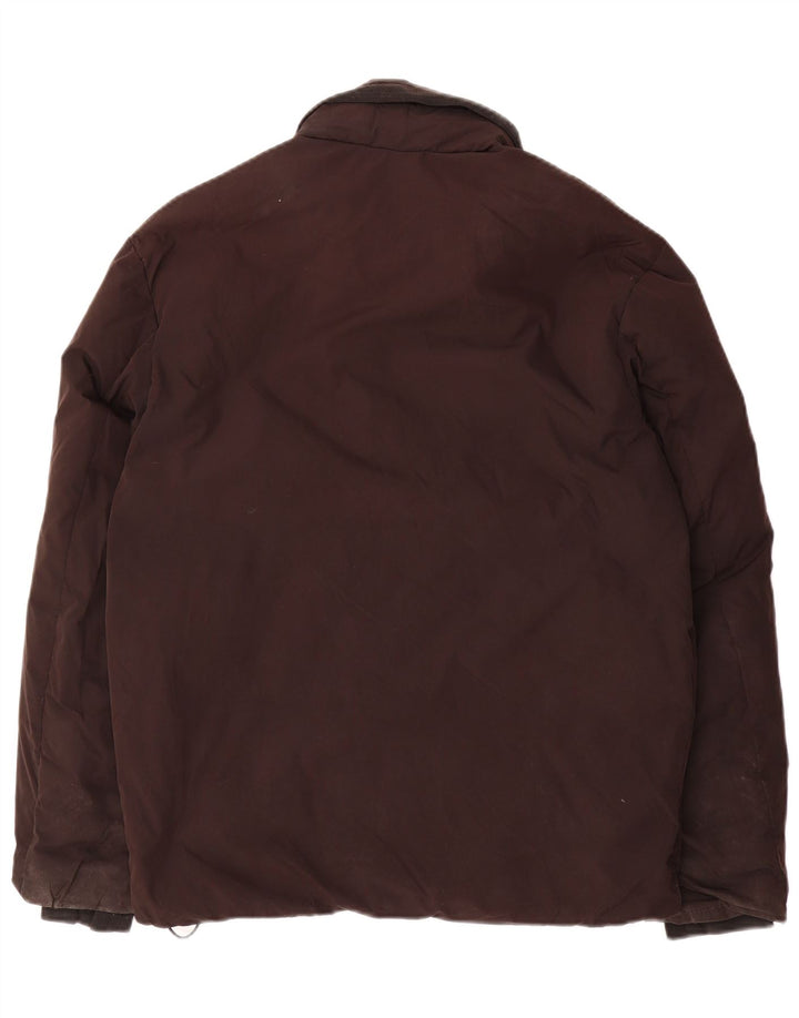 Zara Herren-Jacke mit Kapuze, gepolstert, Größe 36, Größe S, Schwarz, Polyester
