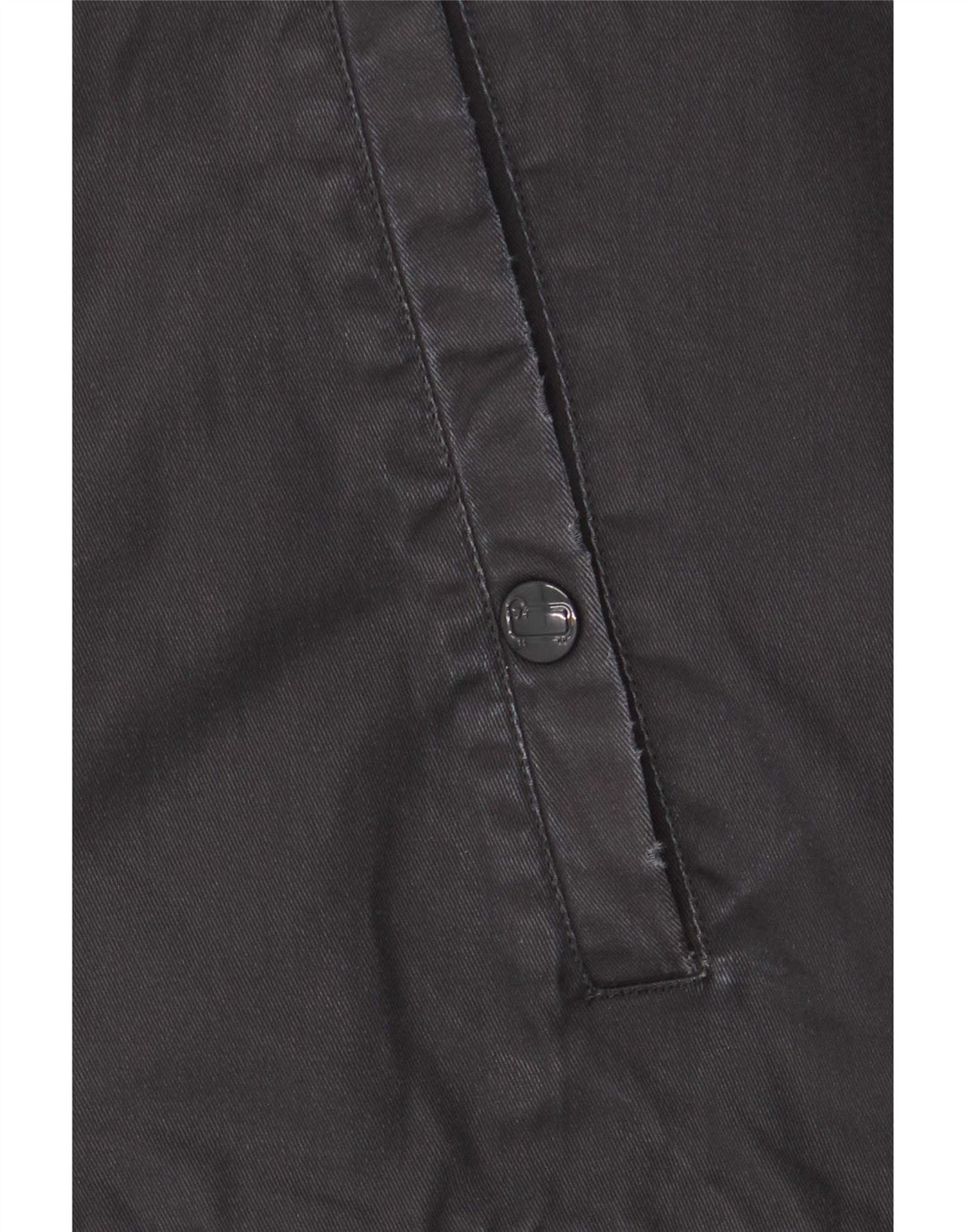Woolrich Herren-Parka mit Kapuze, UK 40, große marineblaue Baumwolle