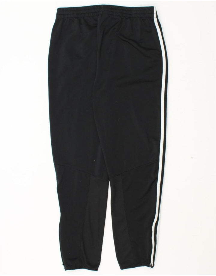 ADIDAS Boys Tracksuit Trousers 13-14 Years  Black Polyester Vintage Adidas and Second-Hand Adidas from Messina Hembry 