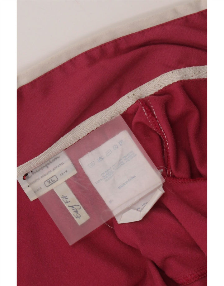 Champion Damen Easy Fit Trainingsanzug-Oberjacke UK 18 XL Rosa Polyester