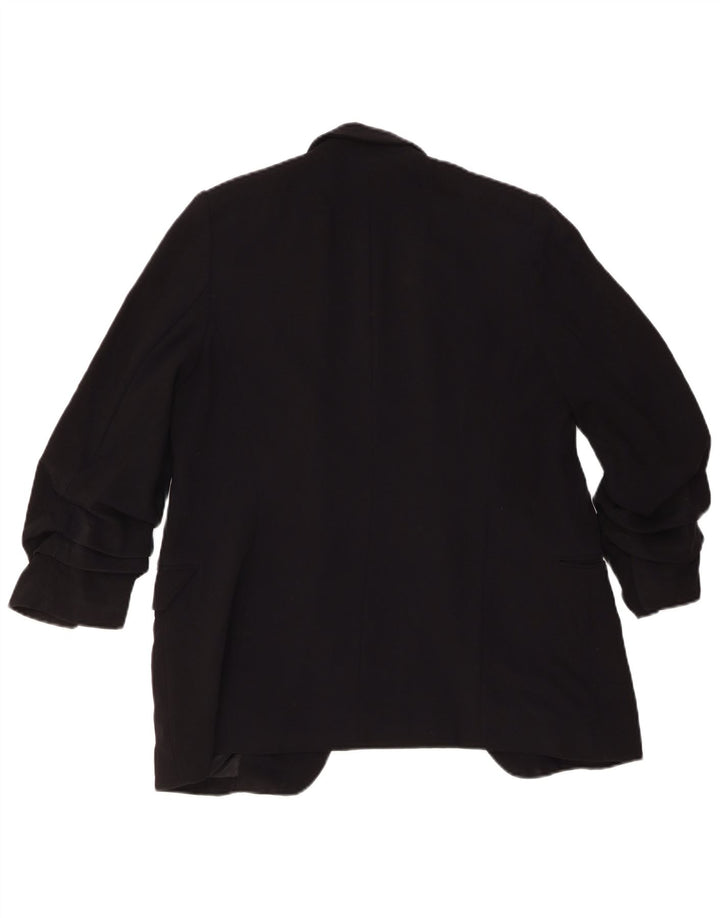 Marks & Spencer Damen-Blazer mit entspannter Passform, Gr. 10, Schwarz