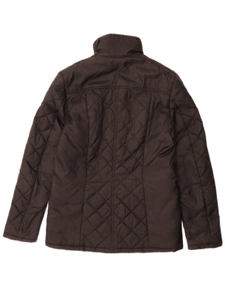 Reiss Herren Steppjacke UK 38 Mittelschwarzes Nylon