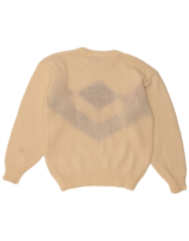 C&A Damen-Pullover mit Rundhalsausschnitt, EU 40, mittelgrau, Argyle/Diamant