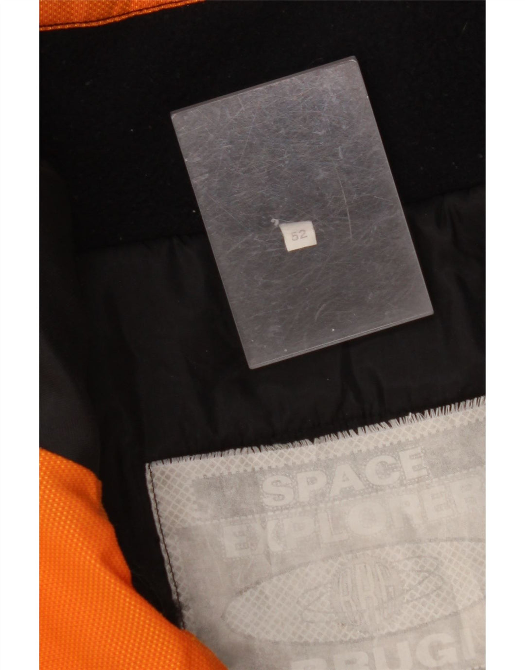 BRUGI Mens Ski Jacket IT 52 XL Orange Colourblock