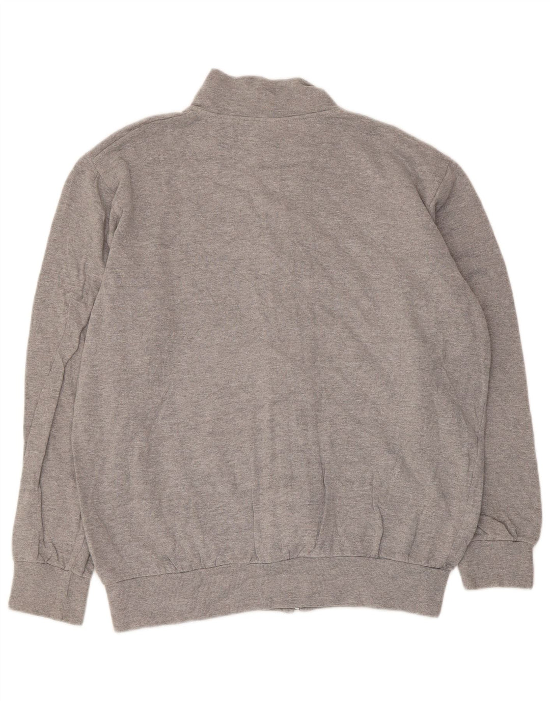 Lotto Damen-Trainingsanzug, Top-Jacke, UK 18, XL, graue Baumwolle