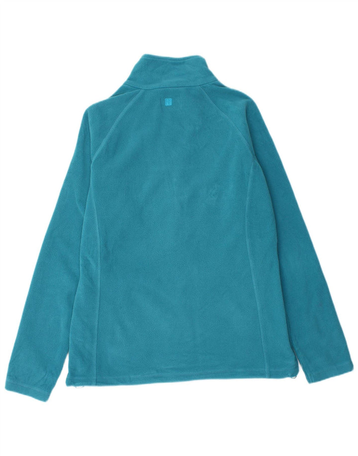 Mountain Warehouse Damen-Fleecejacke UK 12 Mitteltürkises Polyester