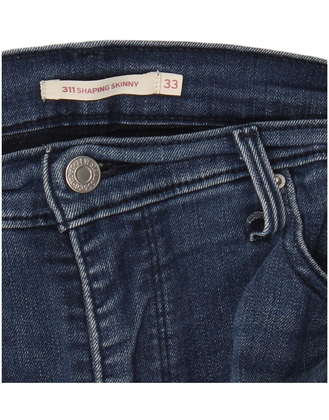 Levi's Damen 311 Shaping Skinny Jeans W33 L26 Blau
