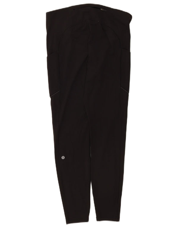 Lululemon Damen Leggings US 10 Large Schwarz