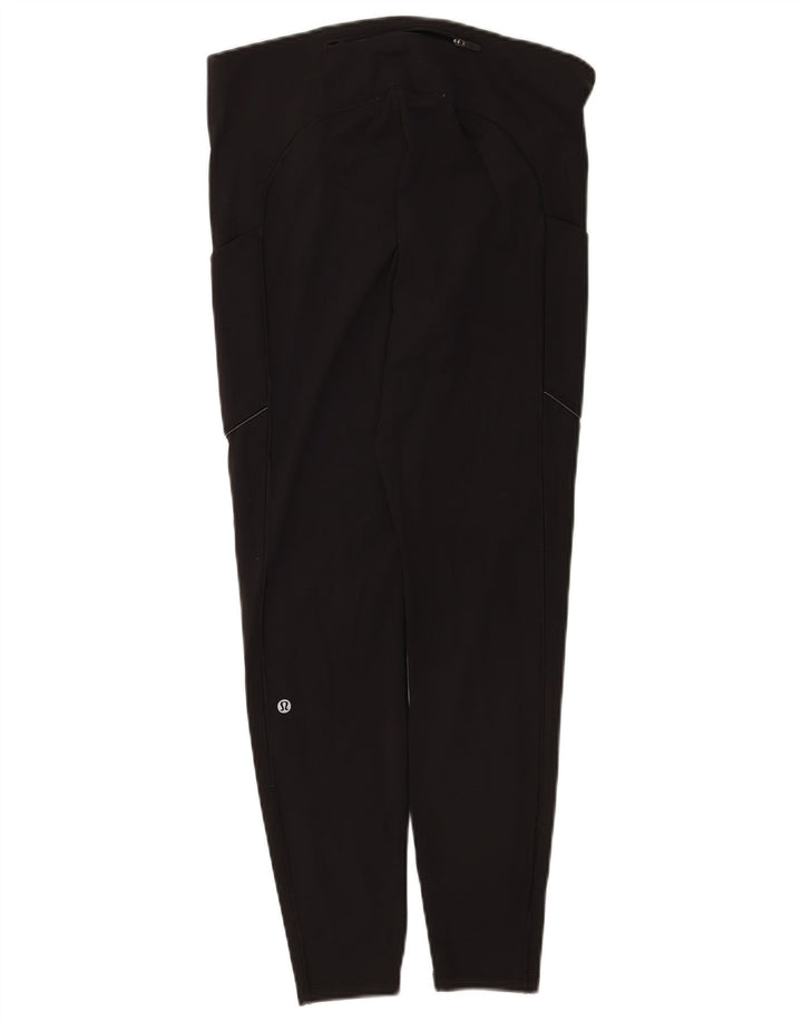 Lululemon Damen Leggings US 10 Large Schwarz