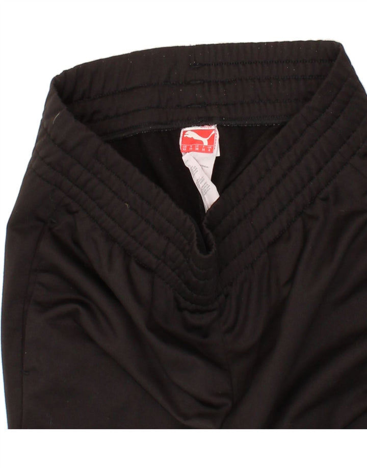 PUMA Womens Tracksuit Trousers UK 8 Small Black Polyester Vintage Puma and Second-Hand Puma from Messina Hembry 