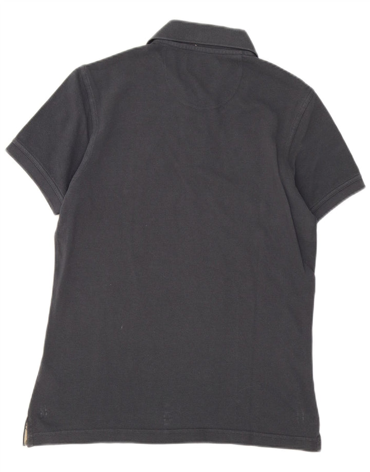 Barbour Herren-Poloshirt, kleine graue Baumwolle