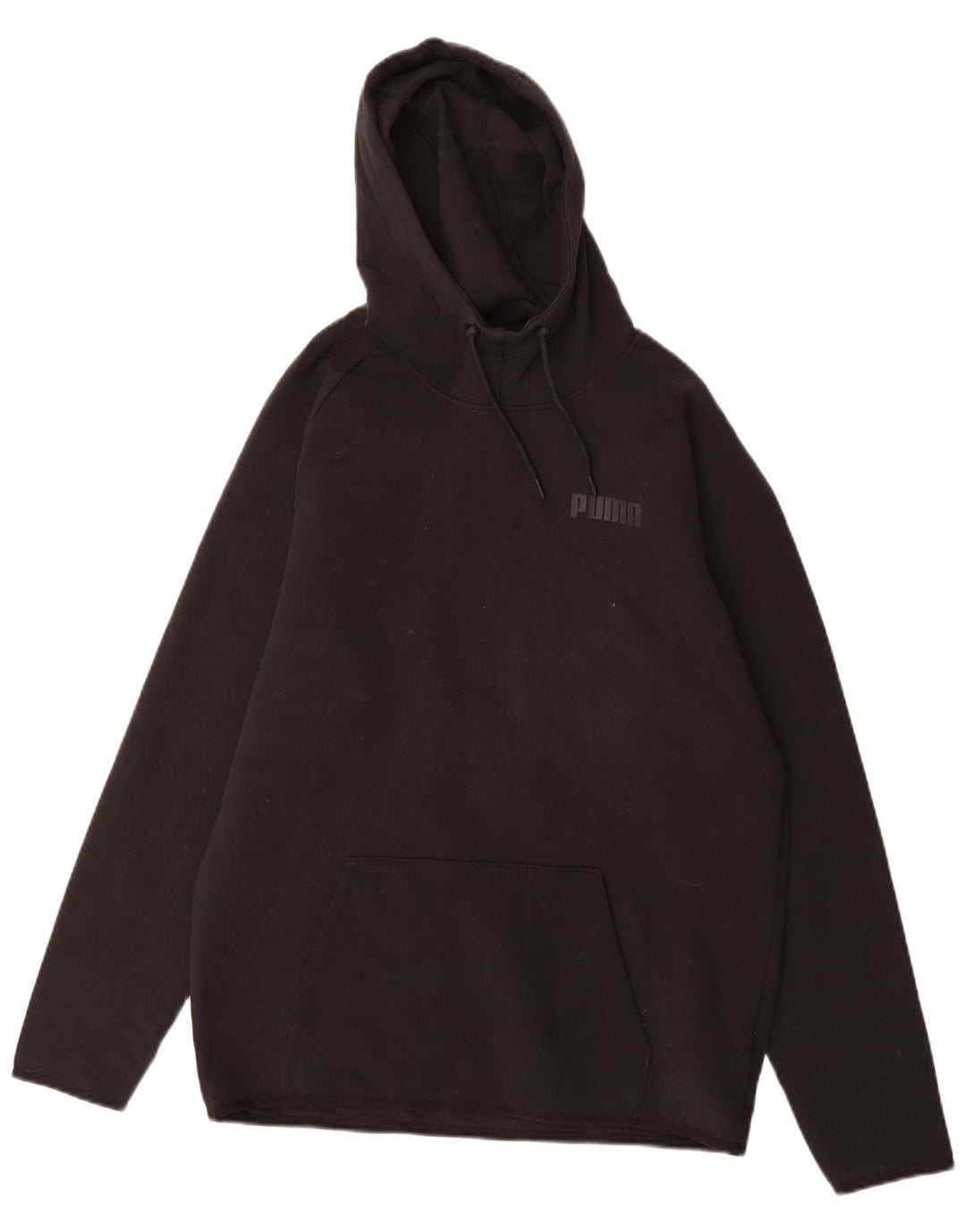 Puma Herren Kapuzenpullover, groß, schwarze Baumwolle