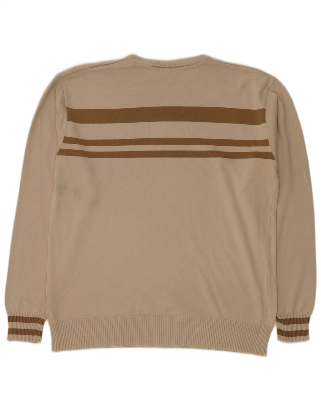 Angelo Litrico Herren-Pullover mit Rundhalsausschnitt, 2XL, Beige Argyle/Diamant