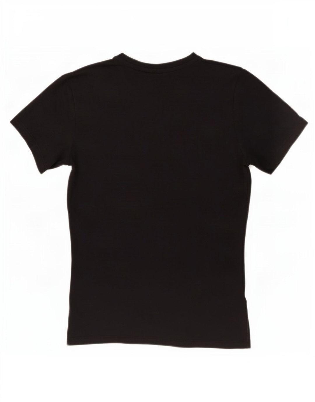 Nike Damen Dri Fit Slim Graphic T-Shirt Top UK 12 Medium Schwarz Polyester