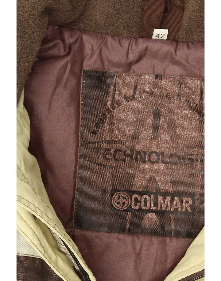 Colmar Herren-Skijacke mit grafischer Kapuze, US 42, groß, grün, Farbblock