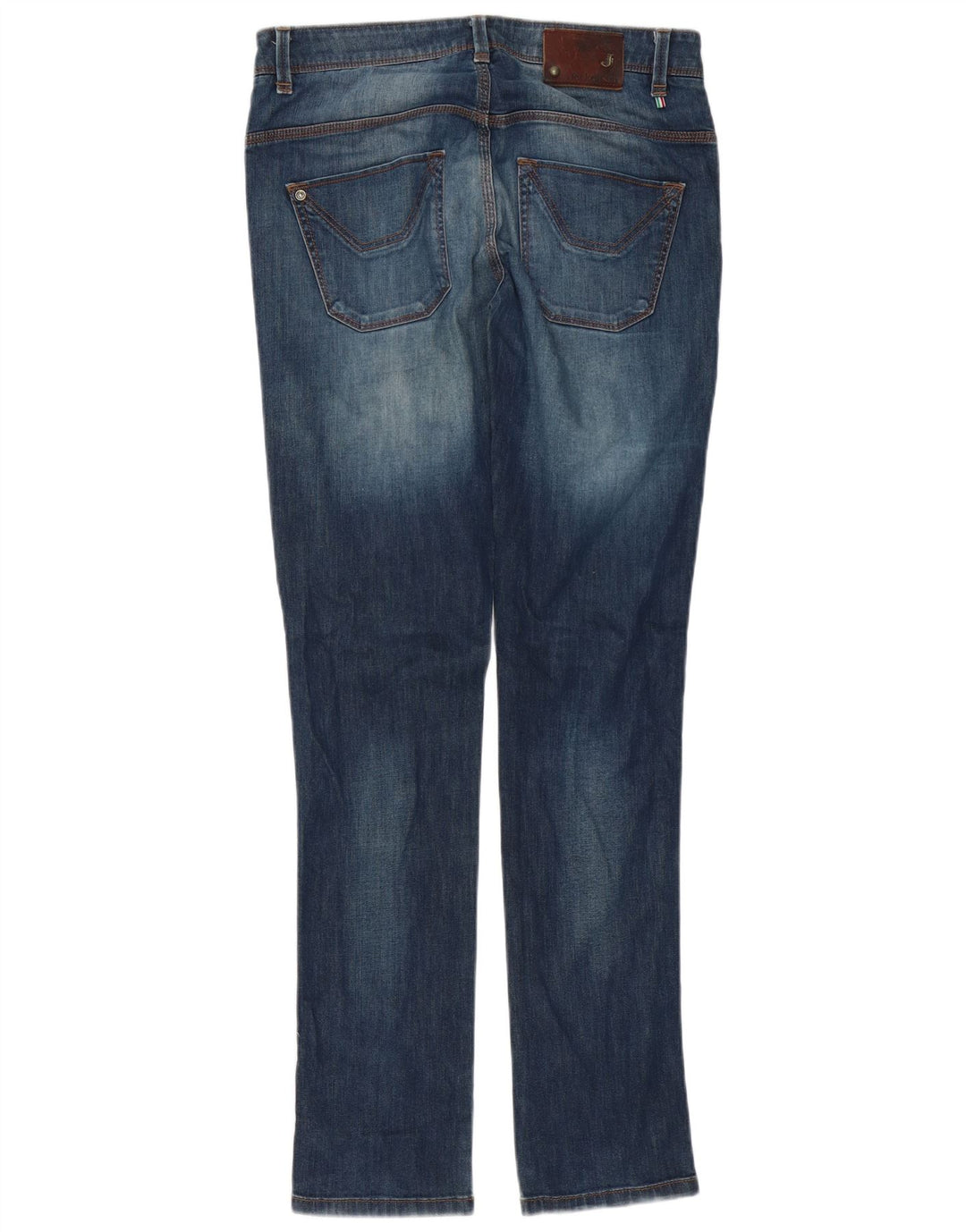 JECKERSON Herren Slim Jeans W32 L34 Blaue Baumwolle
