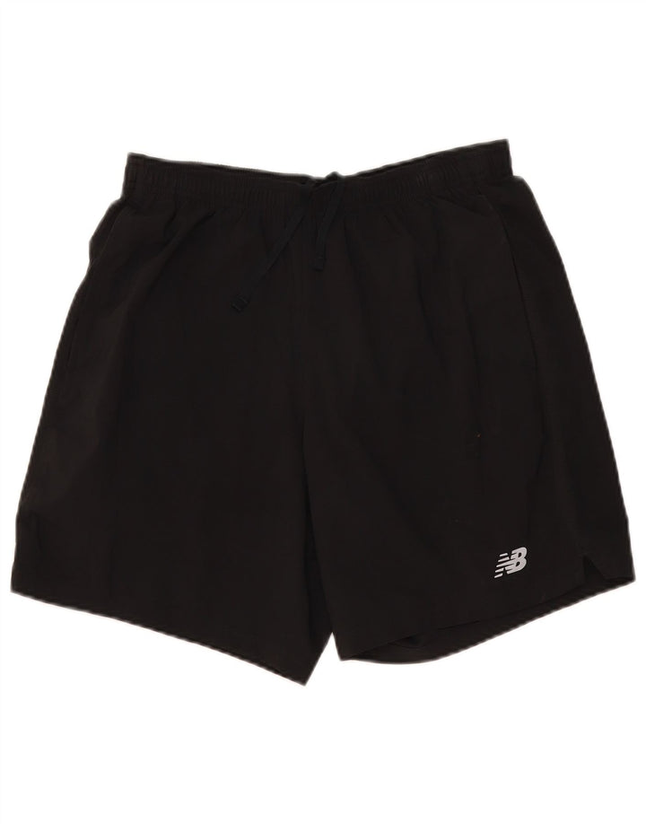 New Balance Herren Sportshorts Medium Schwarz