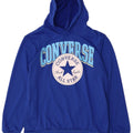CONVERSE Kapuzenpullover mit Grafik für Jungen, 13–14 Jahre, XL, blaues Polyester