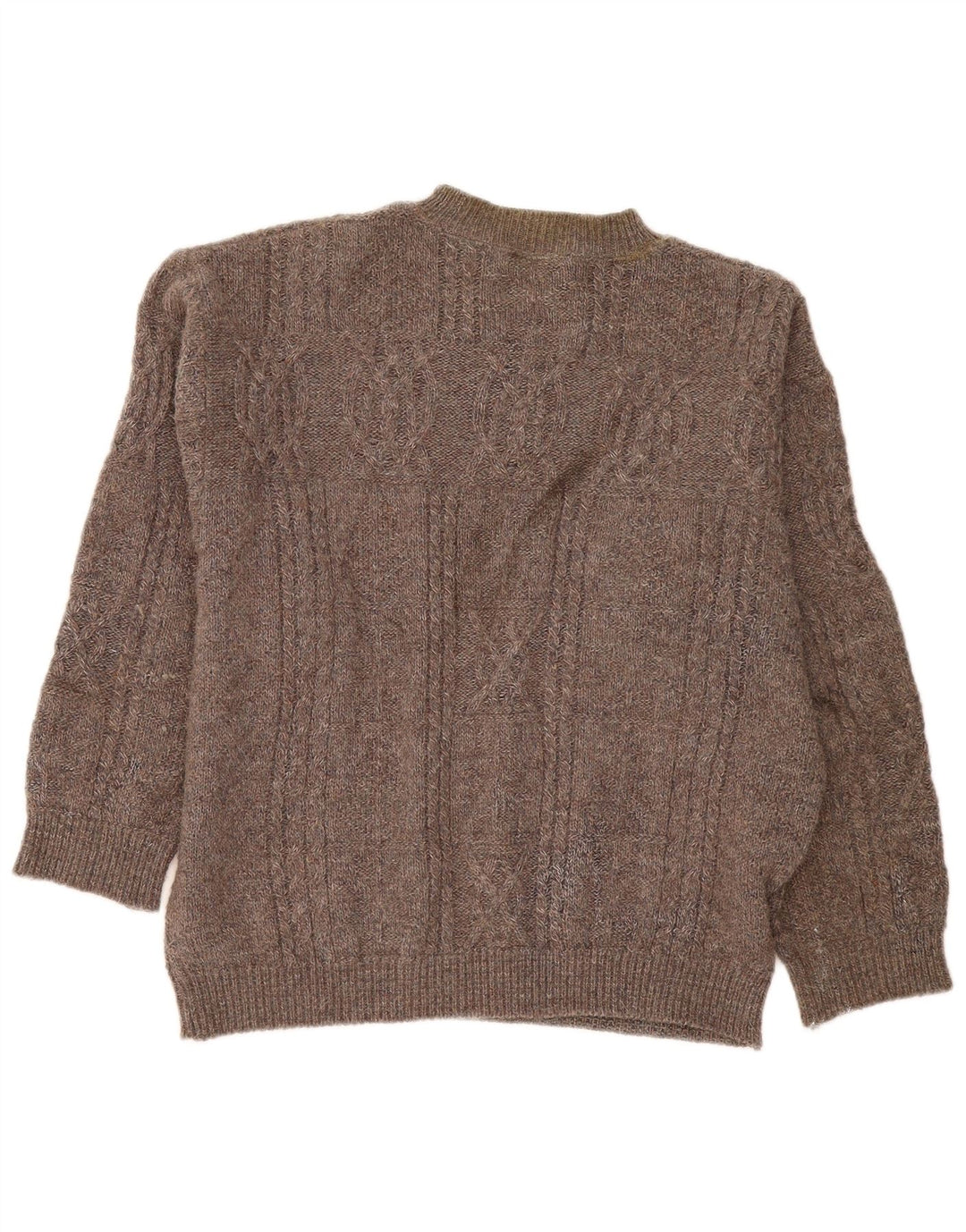 Daniel Hechter Herren-Pullover mit Rundhalsausschnitt, XL, Braun