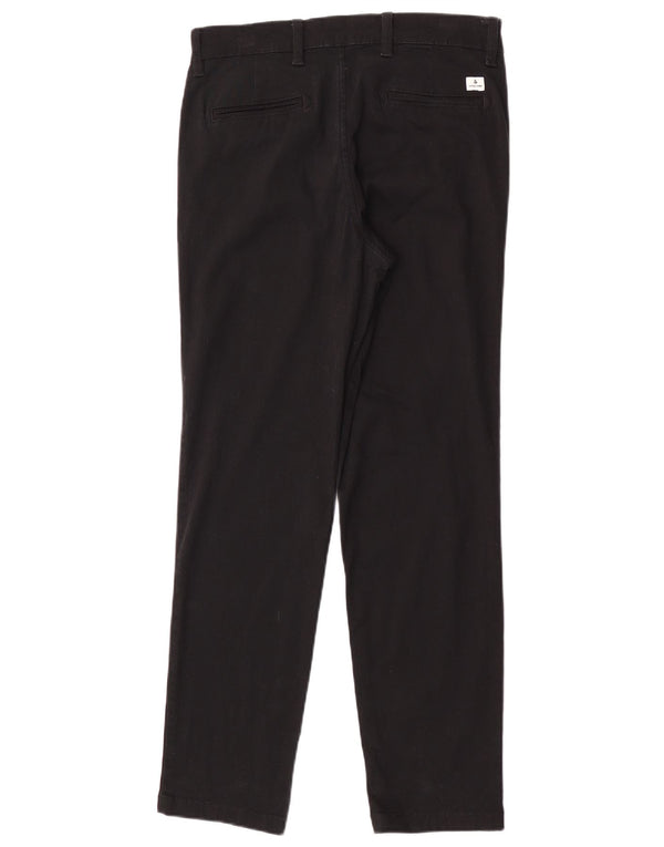 Jack & Jones Herren-Chinohose, normal, W30, L30, schwarze Baumwolle