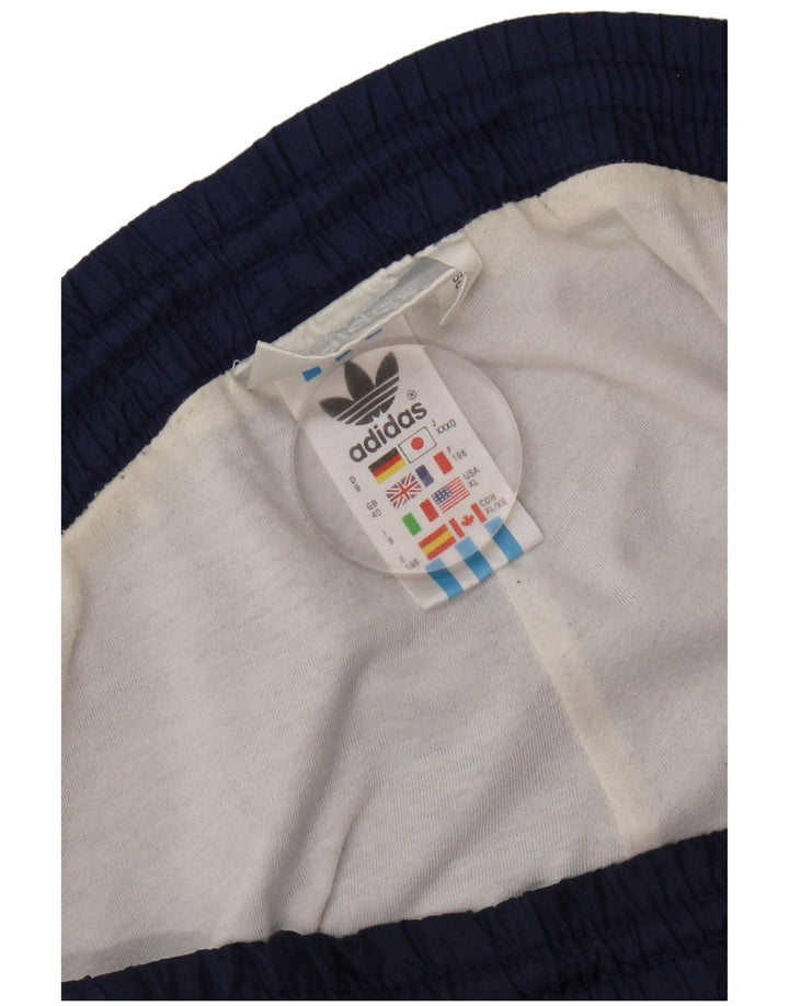 Adidas Herren-Trainingshose UK 40, Mittel, Marineblau, Polyamid
