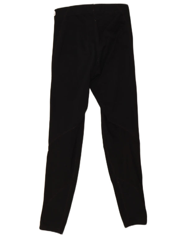 Nike Damen Dri Fit Graphic Leggings UK 8 Small Schwarz