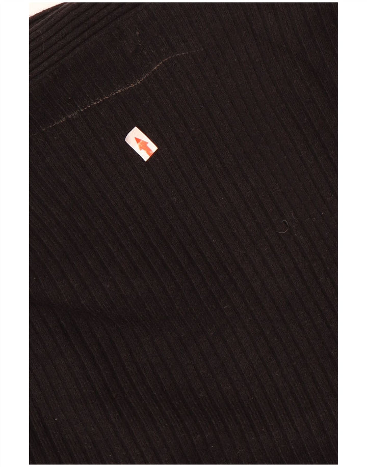 Marks & Spencer Damen Per Una Offener Cardigan Pullover UK 16 Large Schwarz