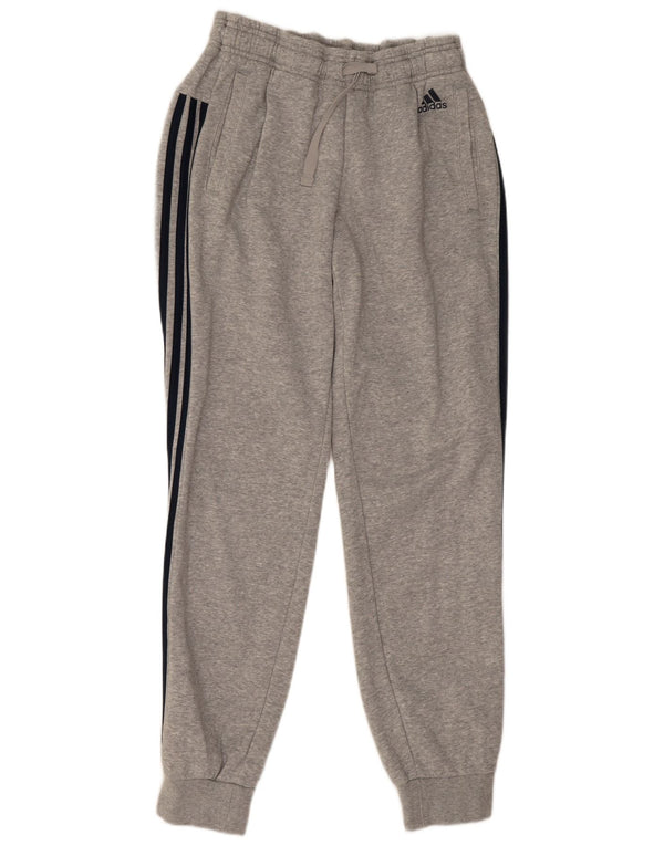 Adidas Damen Trainingshose Jogger UK 12/14 Mittelgrau gefleckt