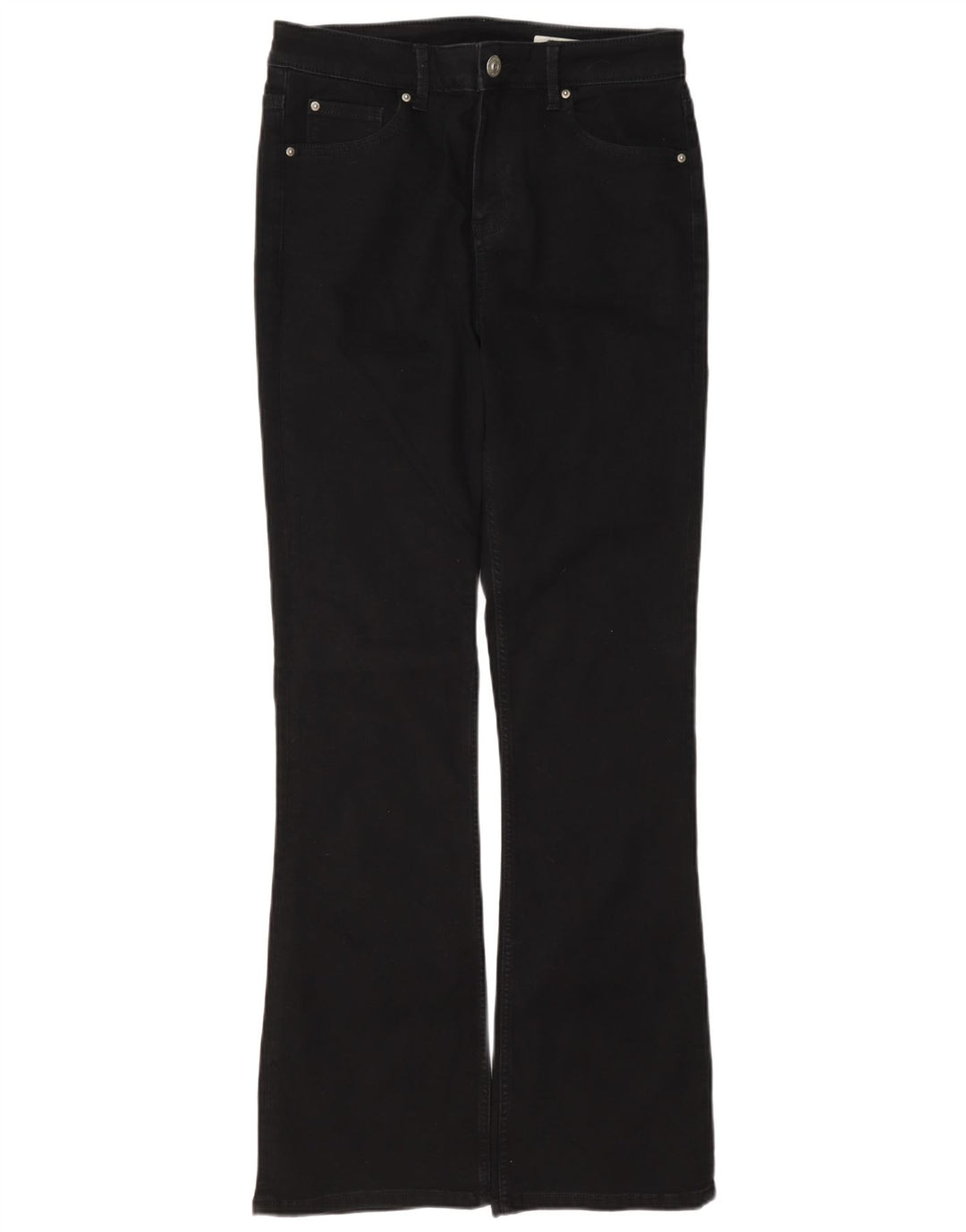 Marks & Spencer Damen The Eva Bootcut Jeans UK 12 Medium W32 L32 Schwarz