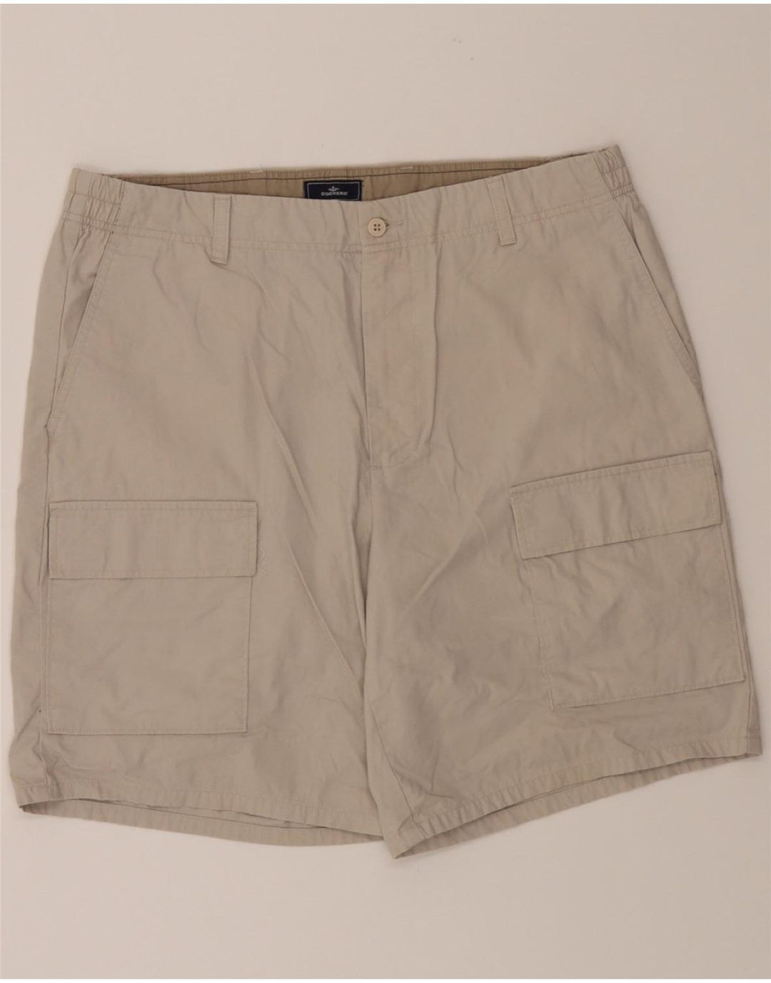 DOCKERS Mens Cargo Shorts W36 Large White Cotton Vintage Dockers and Second-Hand Dockers from Messina Hembry 