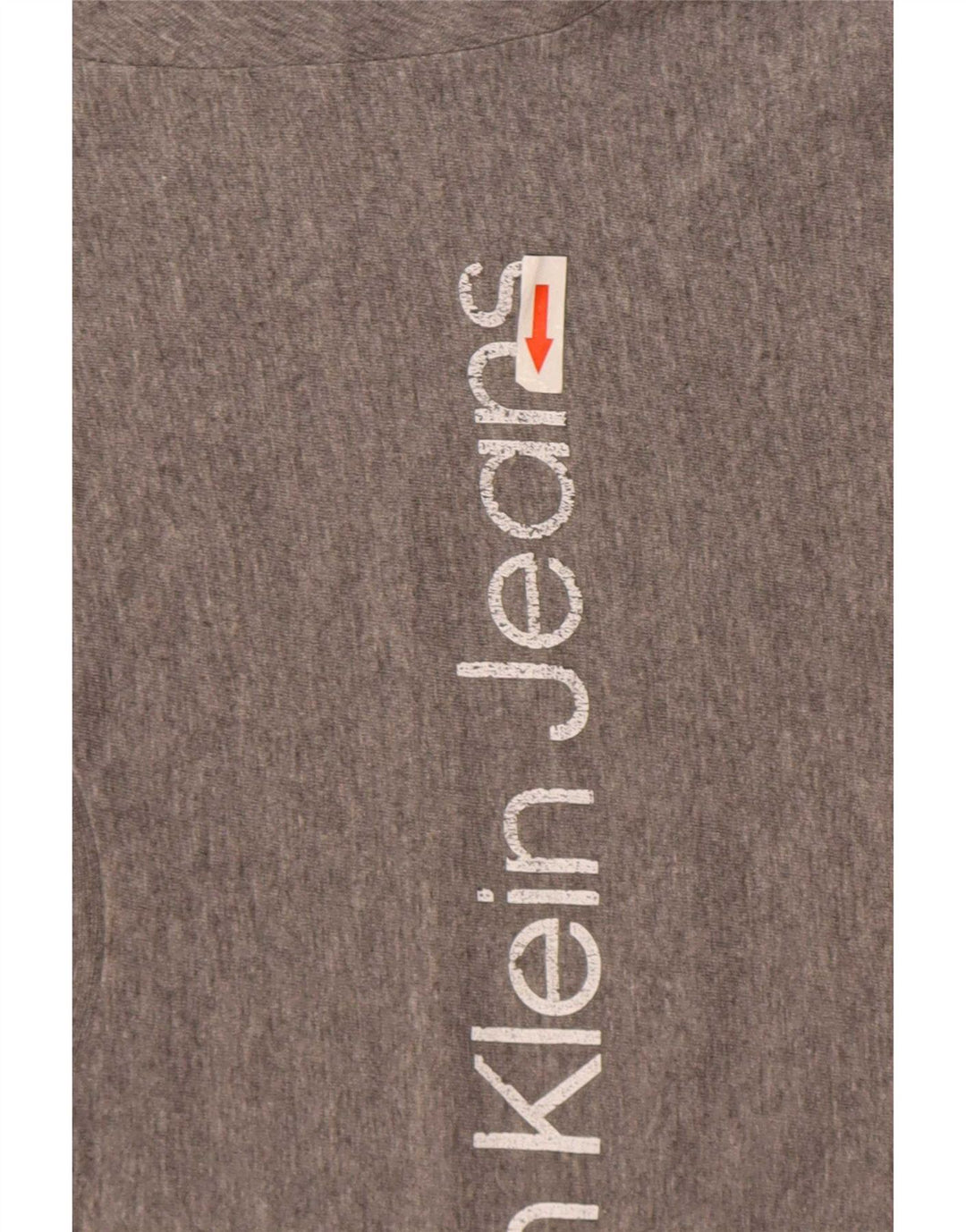 Calvin Klein Jeans Herren Grafik-T-Shirt-Oberteil Mittelgrau
