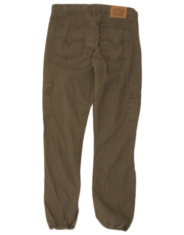 Levi's Jungen Girlfriend Jogger Cargohose 11–12 Jahre W28 L25 Khaki