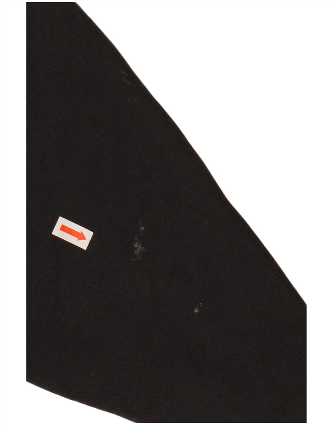 ADIDAS Womens Graphic Oversized Hoodie Pullover UK 12 Mittelschwarze Baumwolle