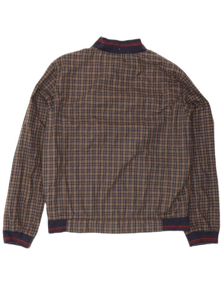 Rifle Herren-Bomberjacke, UK 40, groß, braun kariert, Polyester