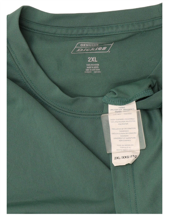 Dickies Herren T-Shirt Top 2XL Grün Polyester