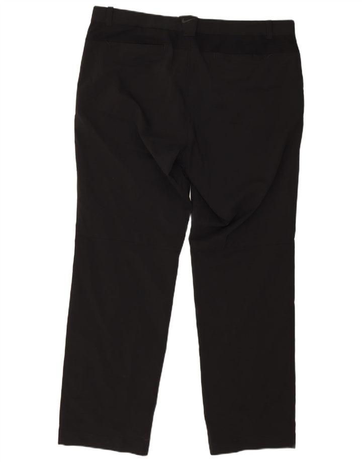 Nike Herren Dri Fit Straight Chino Hose W38 L30 Schwarz Polyester