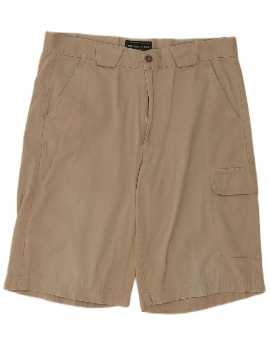 Marlboro Classics Herren Cargoshorts EU 52 XL W36 Beige Baumwolle