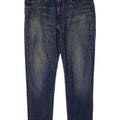 LEVI'S Herren 512 Slim Tapered Jeans W34 L28 Blaue Baumwolle